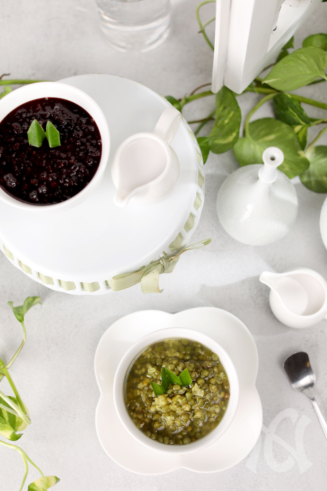 Bubur Ketan Hitam & Bubur Kacang Hijau
